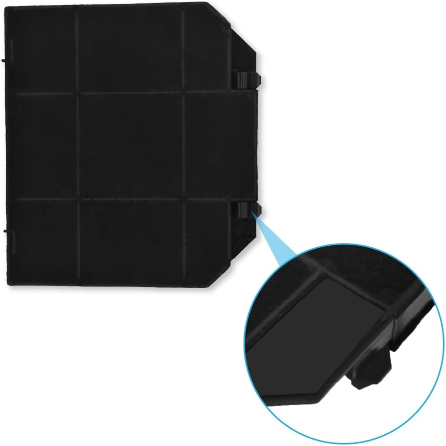 Allspares Activated Carbon Filter for Aeg/Electrolux/Franke/Smeg / EFF72 / 1120016756 / KITFC161 image number 2