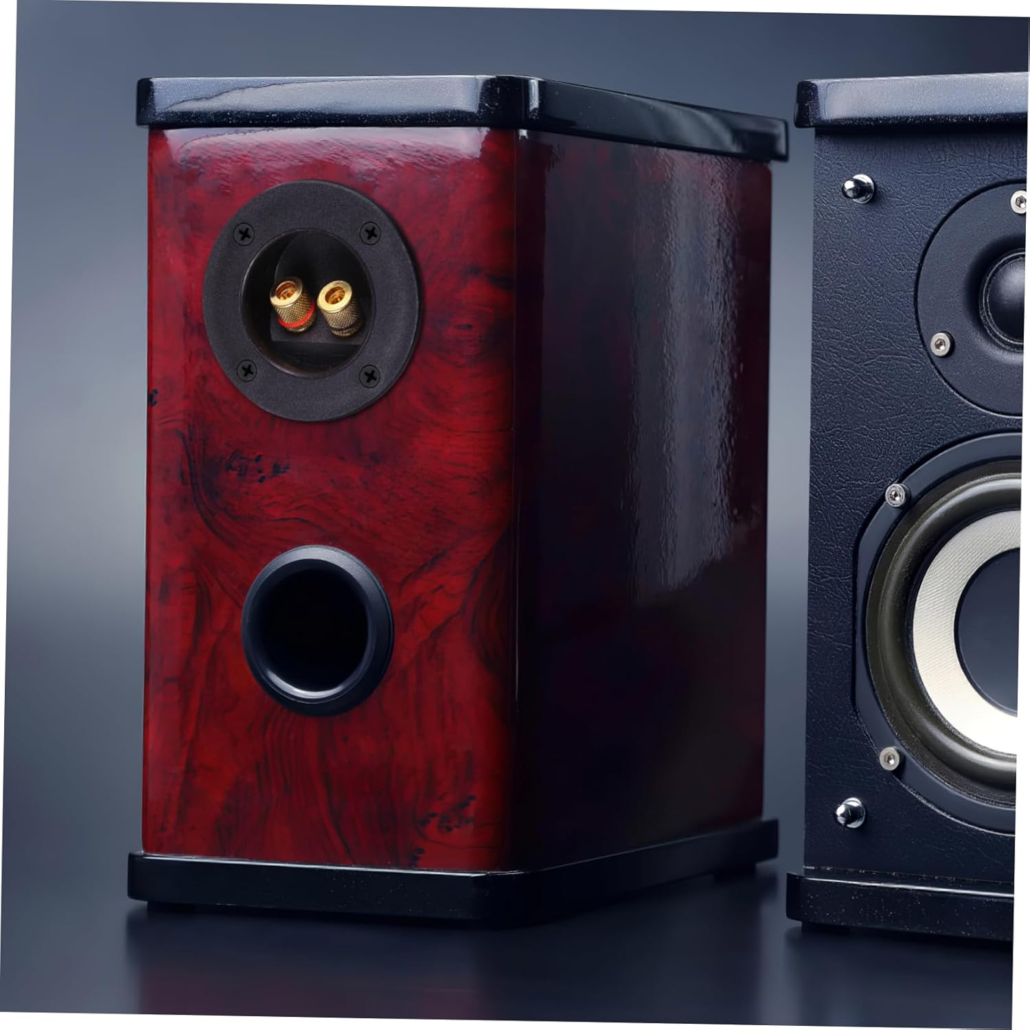 OFFIGAM 5Pcs 2-Way Speaker Terminal Binding Posts round Copper Connector Cups for DIY Hifi Audio Subwoofer Speaker System Home Car Sound Equipment image number 2