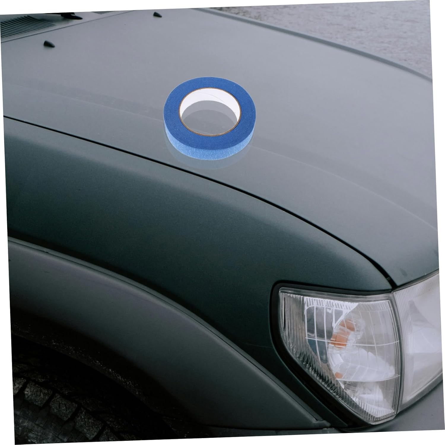 High Adhesion Blue Masking Tape 30Mm X 50M for Automotive Painting, Non-Residue Paper Tape Precise Edge Protection, Professional Spray Paint and Car Detail Use image number 3