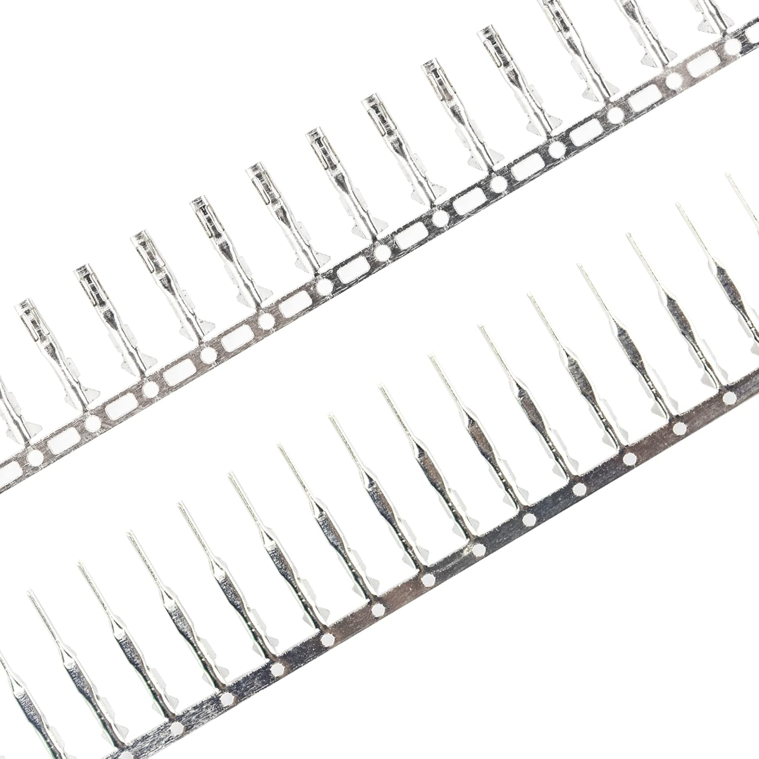 Whiteeeen 200Pcs 1 Pin Housing Connector 2.54Mm Shell for Male and Female Pin Connector for Dupont Wire Cable