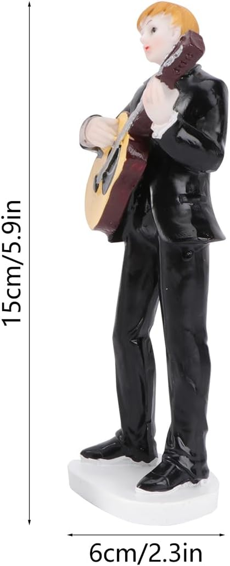 Wedding Cake Topper Resin Figures for Wedding Figure for Wedding Cake Wedding Couple Cake Topper Cake Topper Decor image number 6