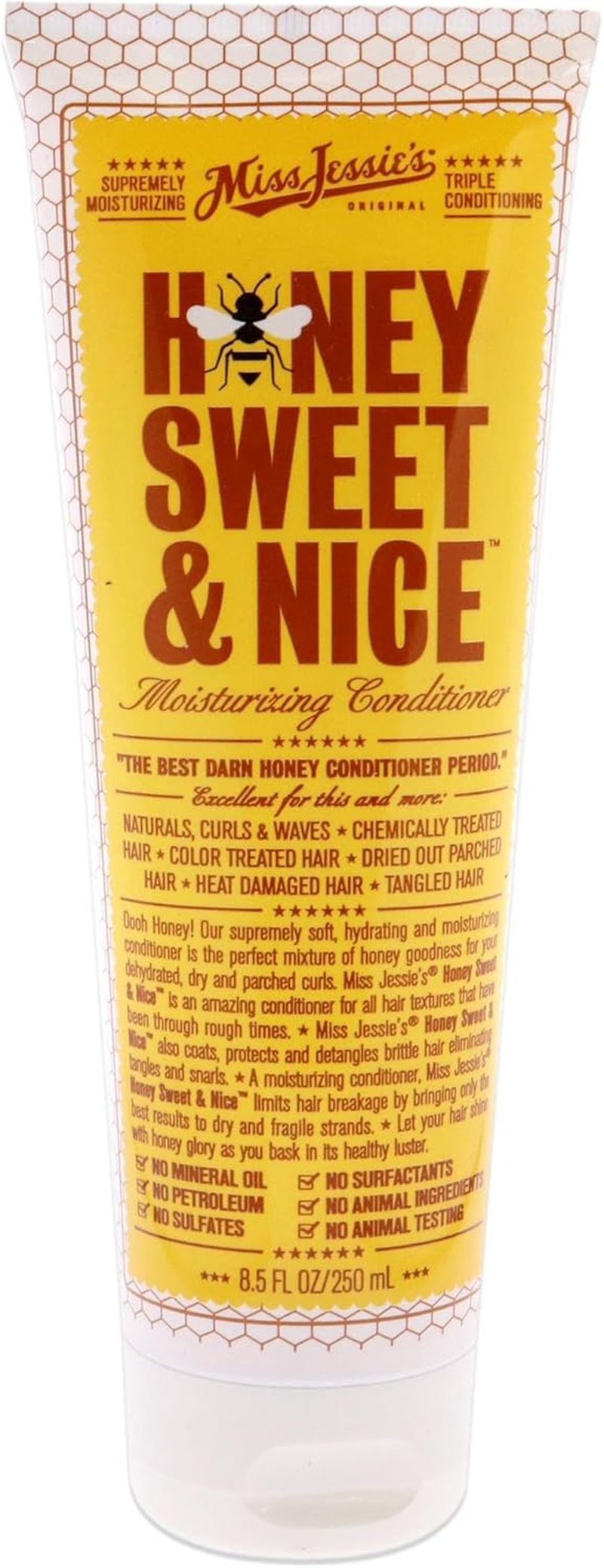 Miss Jessie'S Honey Sweet and Nice by Miss Jessies for Unisex - 8.5 Oz Conditioner, 251.38 Millilitre