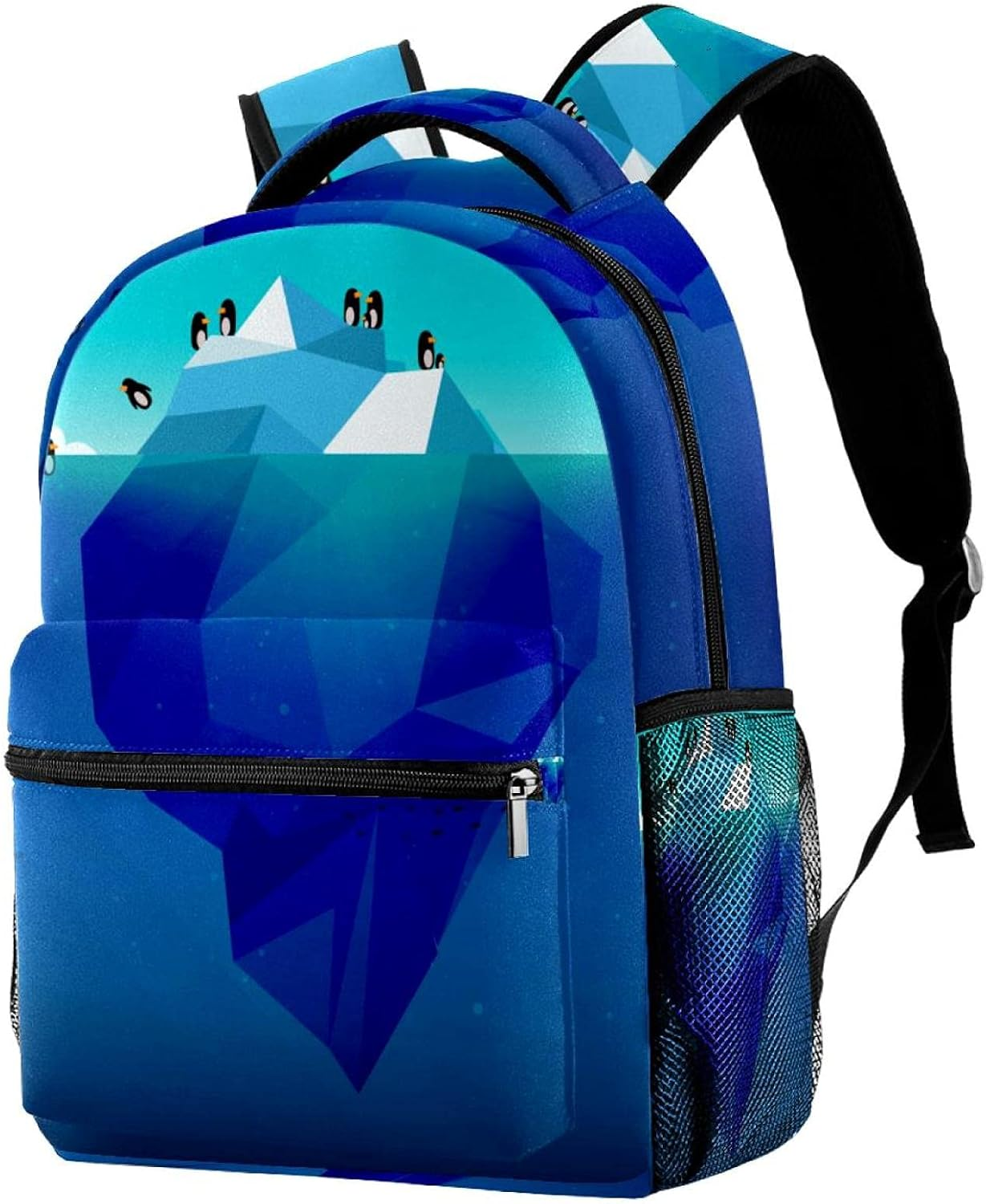 Iceberg Concept Backpack Students Shoulder Bags Travel Bag College School Tote Backpacks image number 5