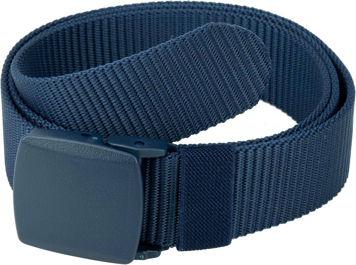 Tactical Nylon Belts for Men, Work Belt Adjustable Slide Plastic Buckle Web Canvas Belt for Outdoor, Airport Friendly