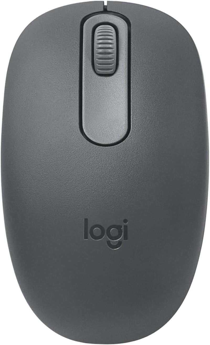 Logitech M196 Bluetooth Wireless Mouse, Compact and Portable Mouse for Laptops, Tablets and More, 12-Month Battery, Smooth Tracking, Compatible with PC and Mac, Windows and Macos, Graphite