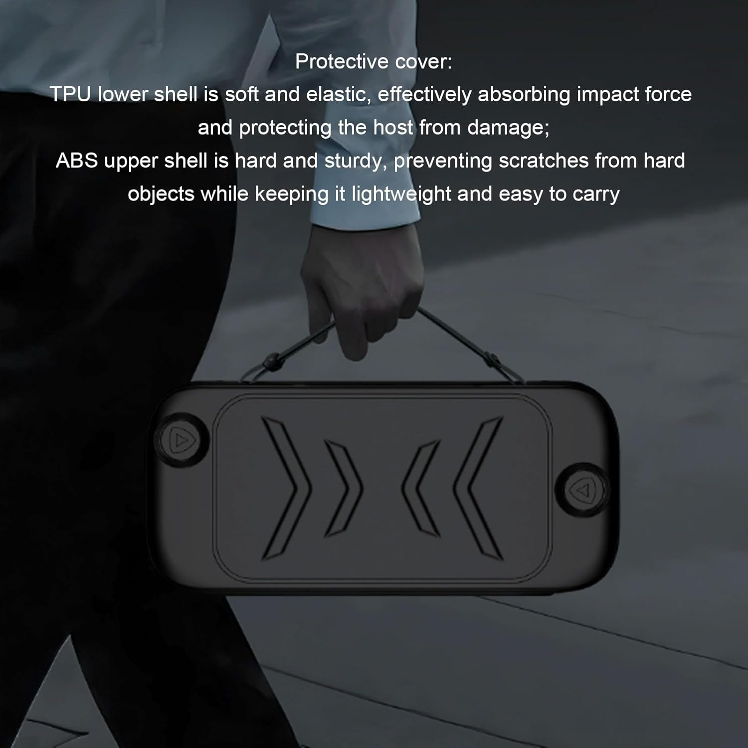 TPU Protective Case for All Inclusive Shockproof Non Slip anti Scratch Design Cover Protector with Detachable Cover Set with Bracket image number 3