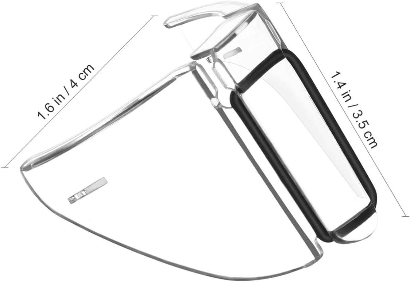 Ipetboom Eye Glasses Side Shields: 2 Pairs Safety Glasses Side Shields, Side Shield Glasses Side Shields for Glasses Safety Glasses Side Guard, Glasses Side Shield Flap for Safety Glasses image number 5