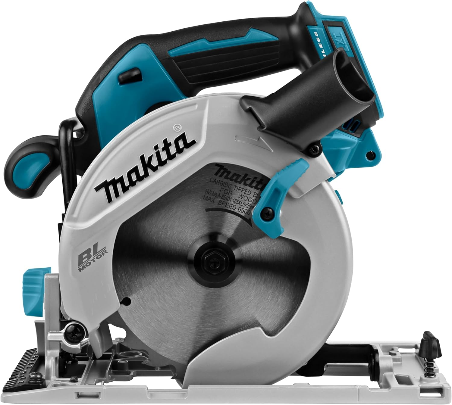 Makita DHS680Z Mobile Circular Saw 18V Brushless 165Mm, Tool Skin Only, Battery and Charger Are Not Included. image number 1