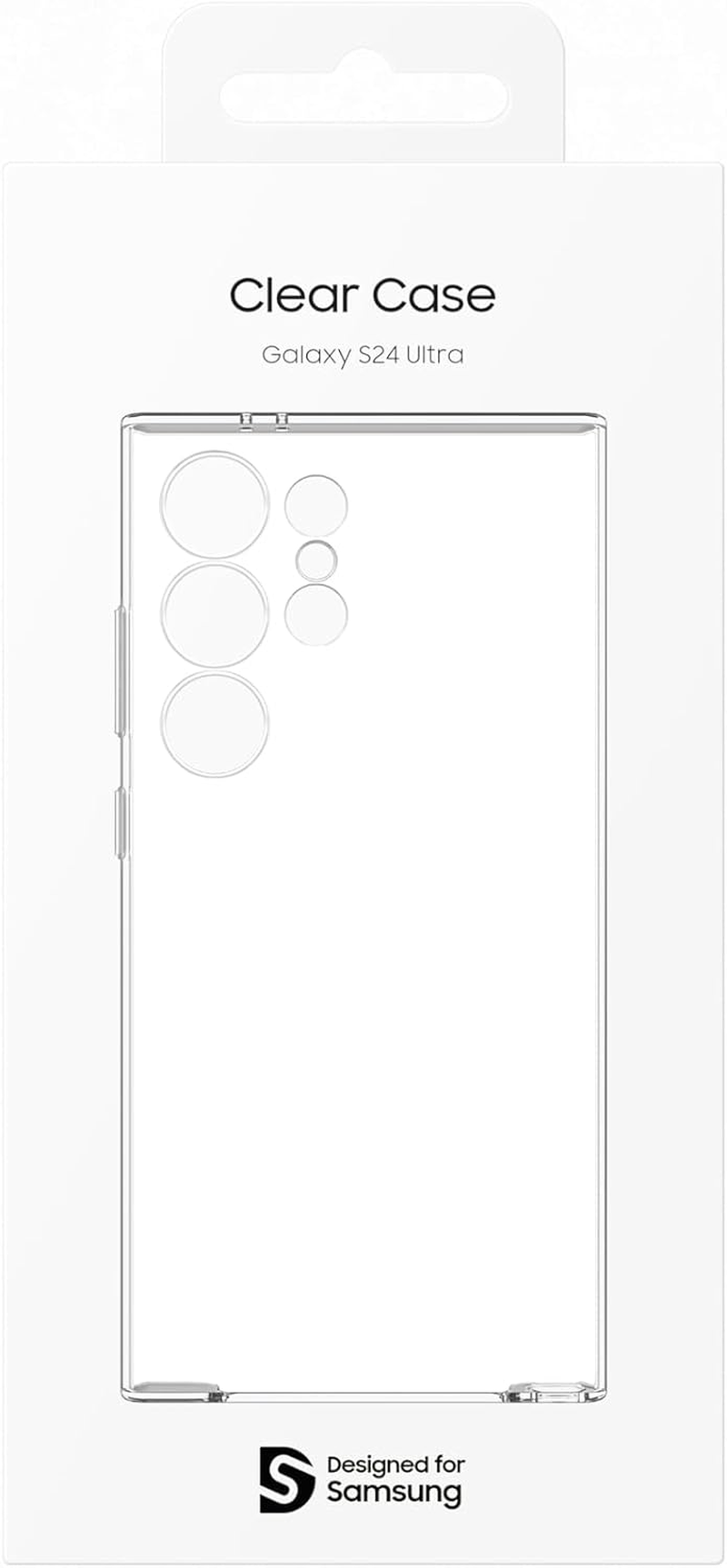 Samsung Clear Case for Samsung Galaxy S24 Ultra, Transparent image number 3
