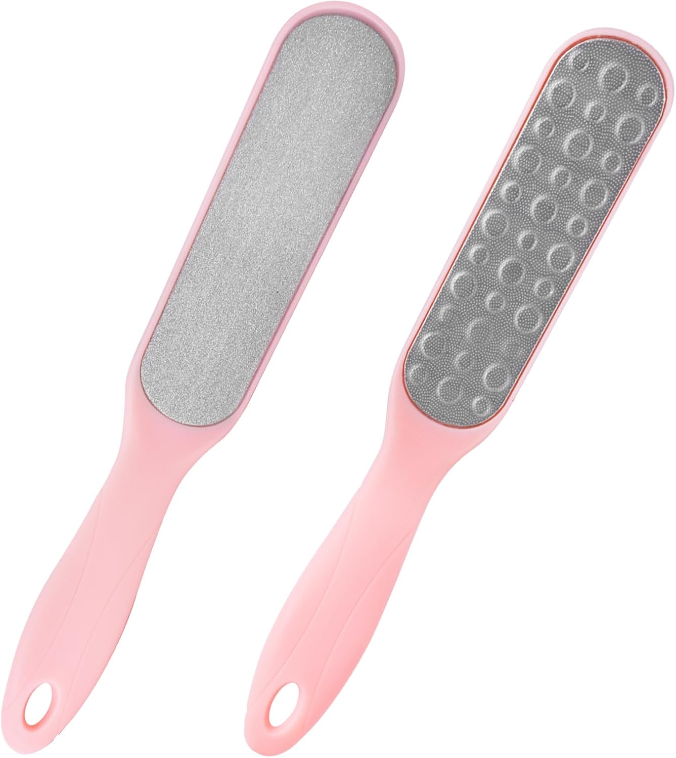 2 Pcs Foot Files Callus Remover Stainless Steel Foot Rasp and Dual Sided Foot File for Pedicure to Removes Hard Skin Corns for Dry and Wet Feet image number 4