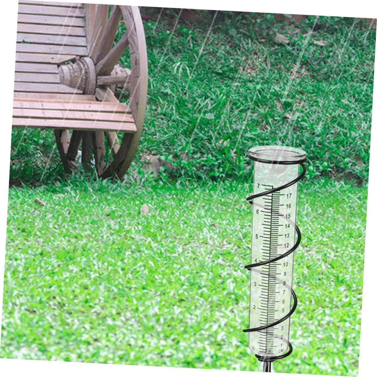 Jojofuny 2Pcs Plastic Rain Gauge Tubes Replacement for Outdoor Garden Lightweight Portable Rainfall Measurement Tools with Clear Visible Markings for Accurate Weather Tracking image number 6