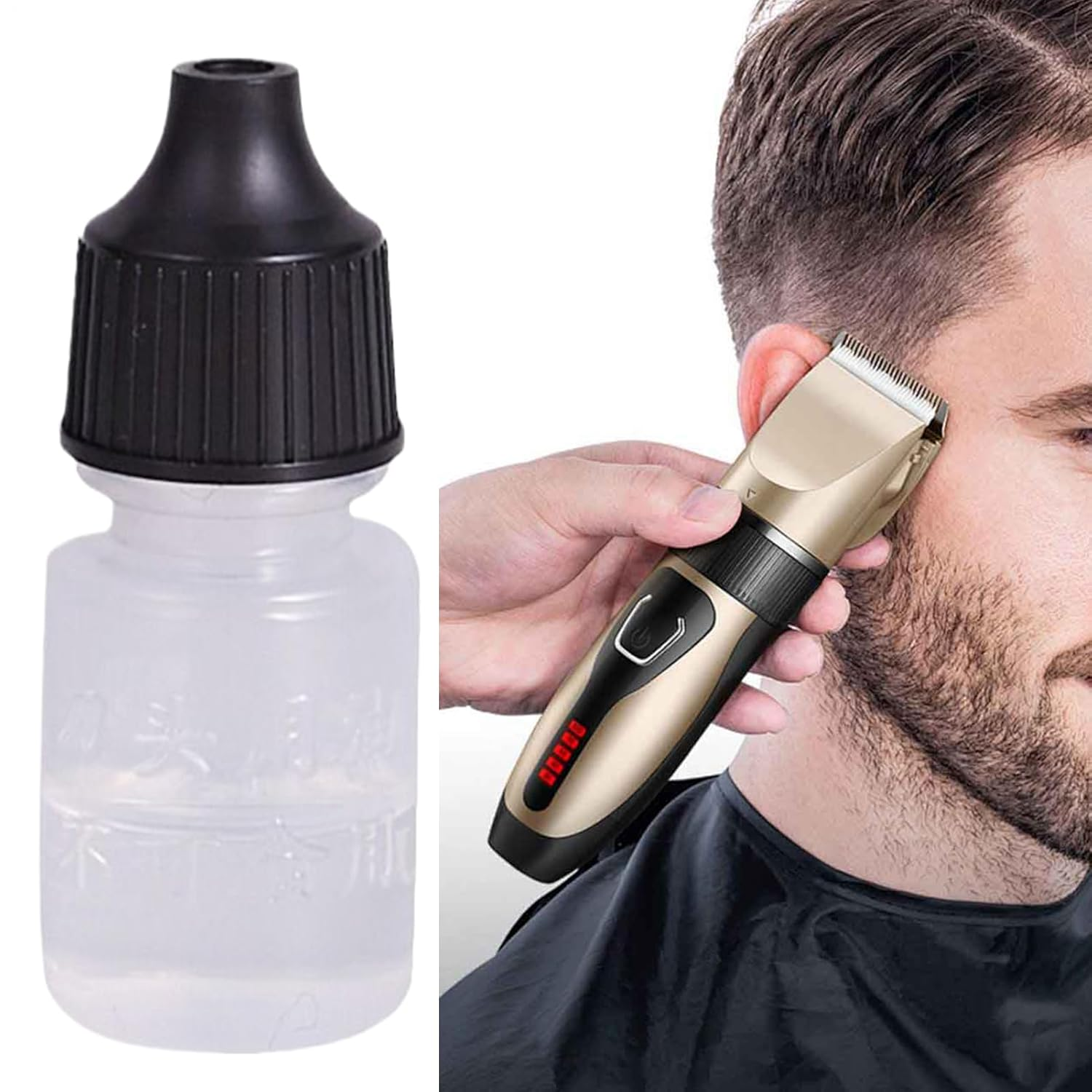 Electric Trimmer Lubricating Oil | Trimmer Care Lubricant,Rust Resistant Electric Hair Shaver Grease Oil for Travel, Grooming, Barber, Camping, Shaving, Bathroom, Shower image number 4