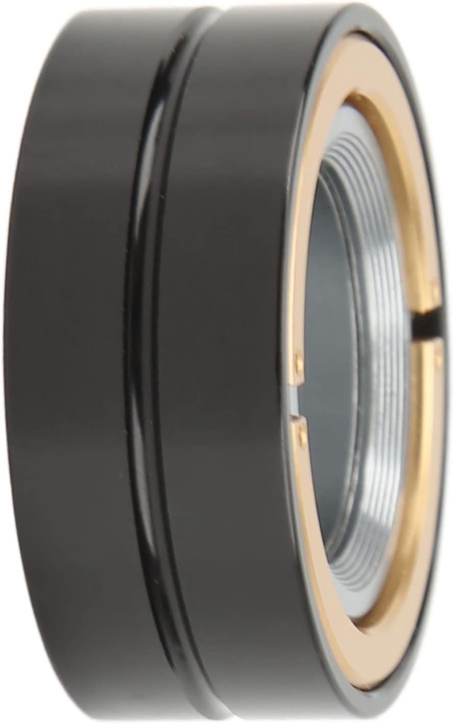 Metal Rings Fidget Toy, Adults Fidget Ring Toy, round Shape Long Lasting Magnetic Rings Fidget Toy, Relief Stress Fingertip Fidget Ring Toy for Adult Men Outdoor image number 2