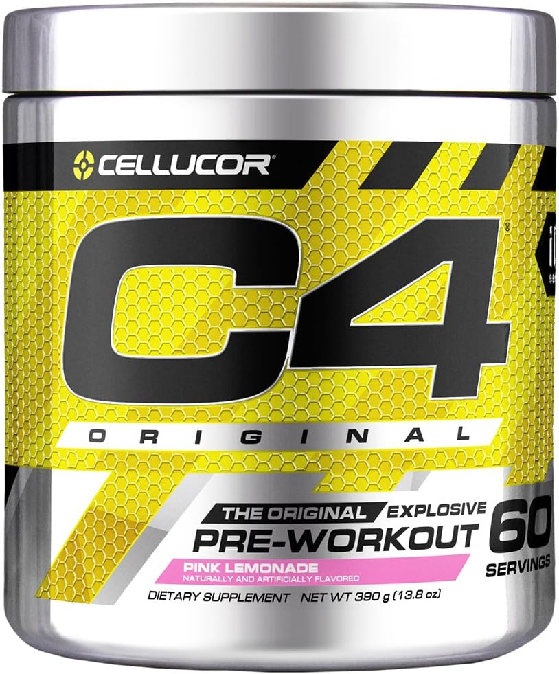 Cellucor, C4 Original Explosive Pre-Workout Supplement, Pink Lemonade, 60 Servings image number 6