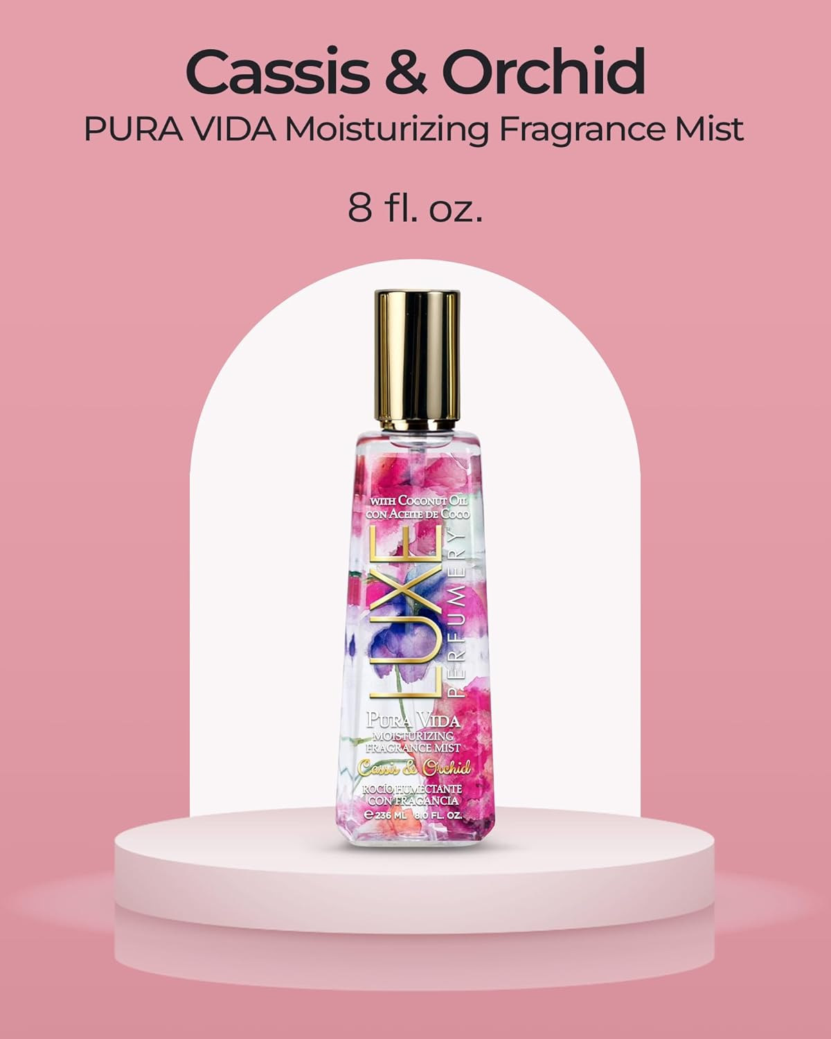 Belcam Bath Therapy Pura Vida Moisturizing Mist Eau De Parfum Spray, 7.98 Fluid Ounce image number 2