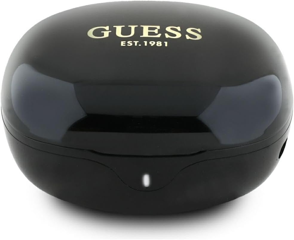 TWS CG Mobile Guess Flat Classic Logo Electroplated (Black) Headphones