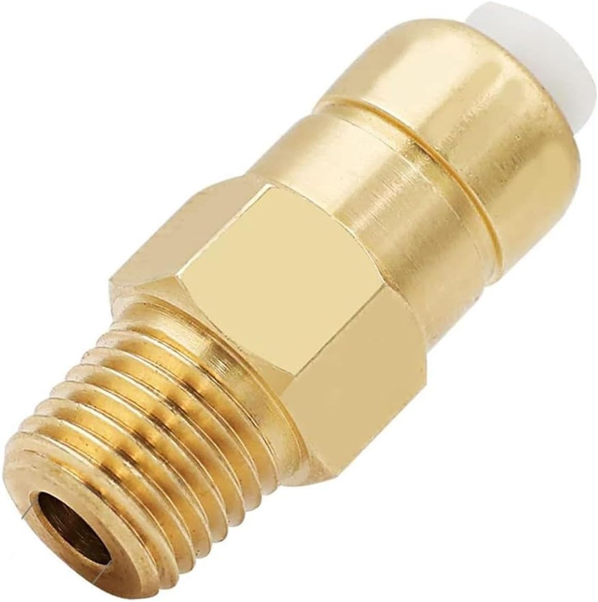 Lexziuo 2 Pieces Thermal Release Valve for Pressure Washer Pump, 1/4 Inch NPT Thermal Relief Valve Replacement, Pump Protector for Pressure Washer Accessories image number 2