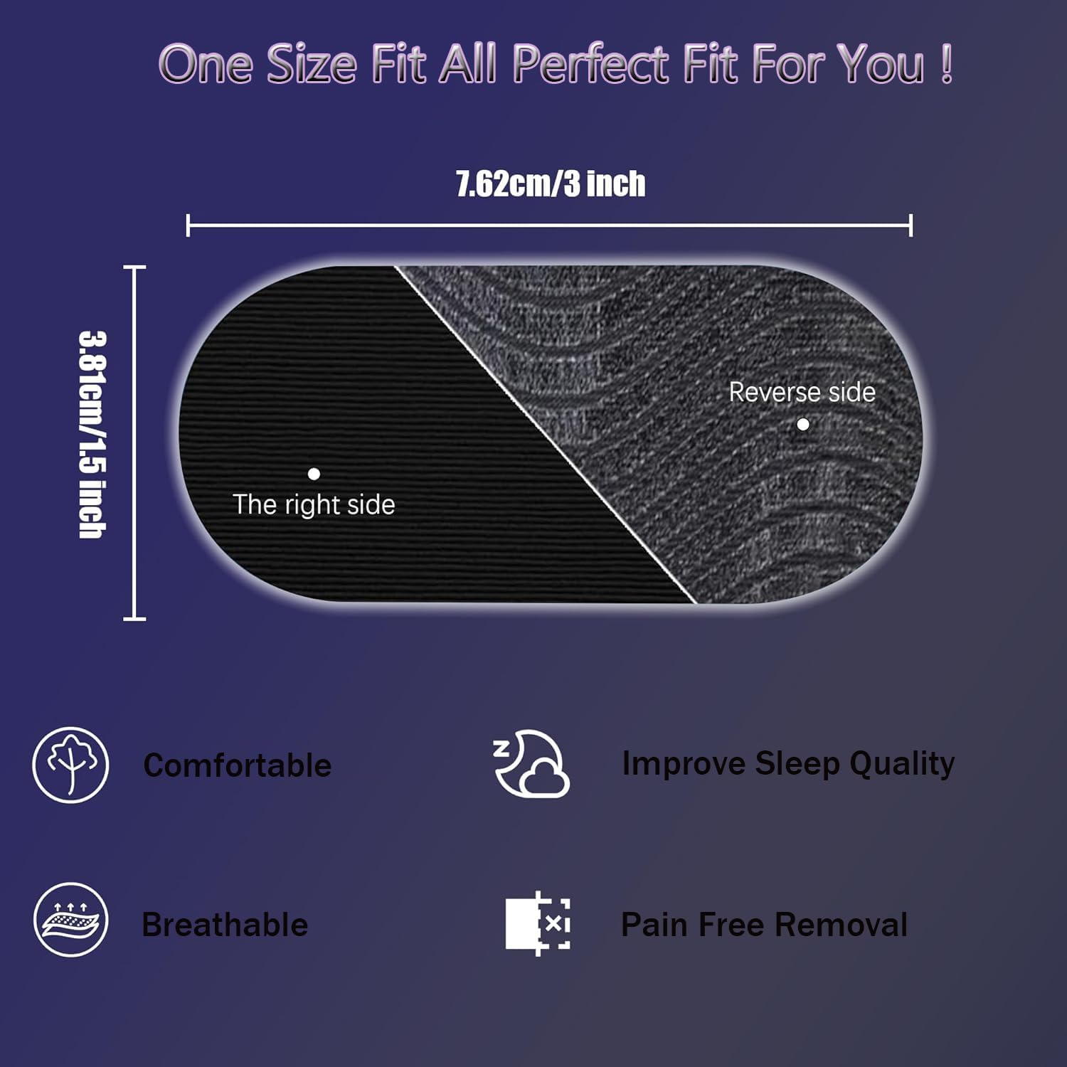 Mouth Tape for Sleeping,30 Pack Mouth Tape for Sleeping Specially Designed for Lip Contact,Prevent Mouth Breathing and Enhance Nasal Airflow,Improve Sleep Quality Snoring Aids for Men & Women