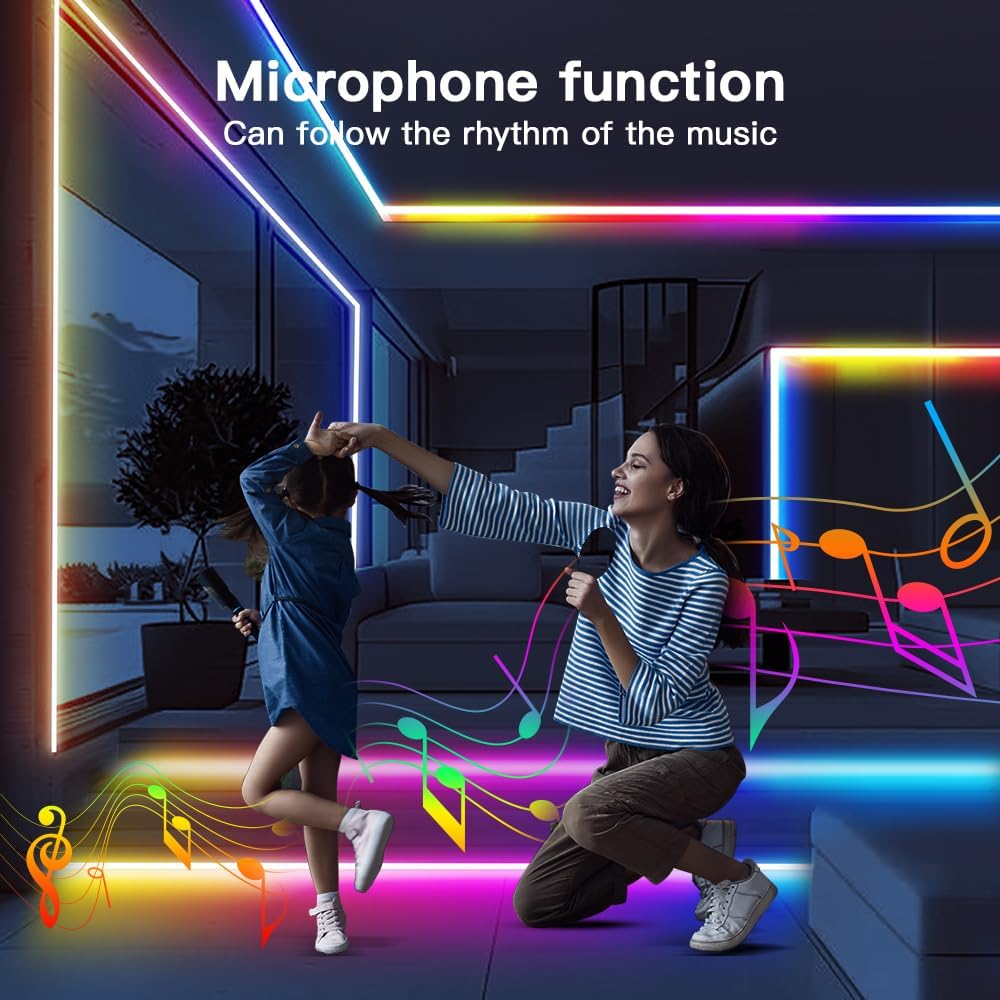 LED WLED Driver ESP32 15A Built-In Microphone Fuse Music Mode UART USB Type C Power Saving Relay APP Control Easy Wiring for RGB IC Addressable Digital WS2811 WS2812 image number 4