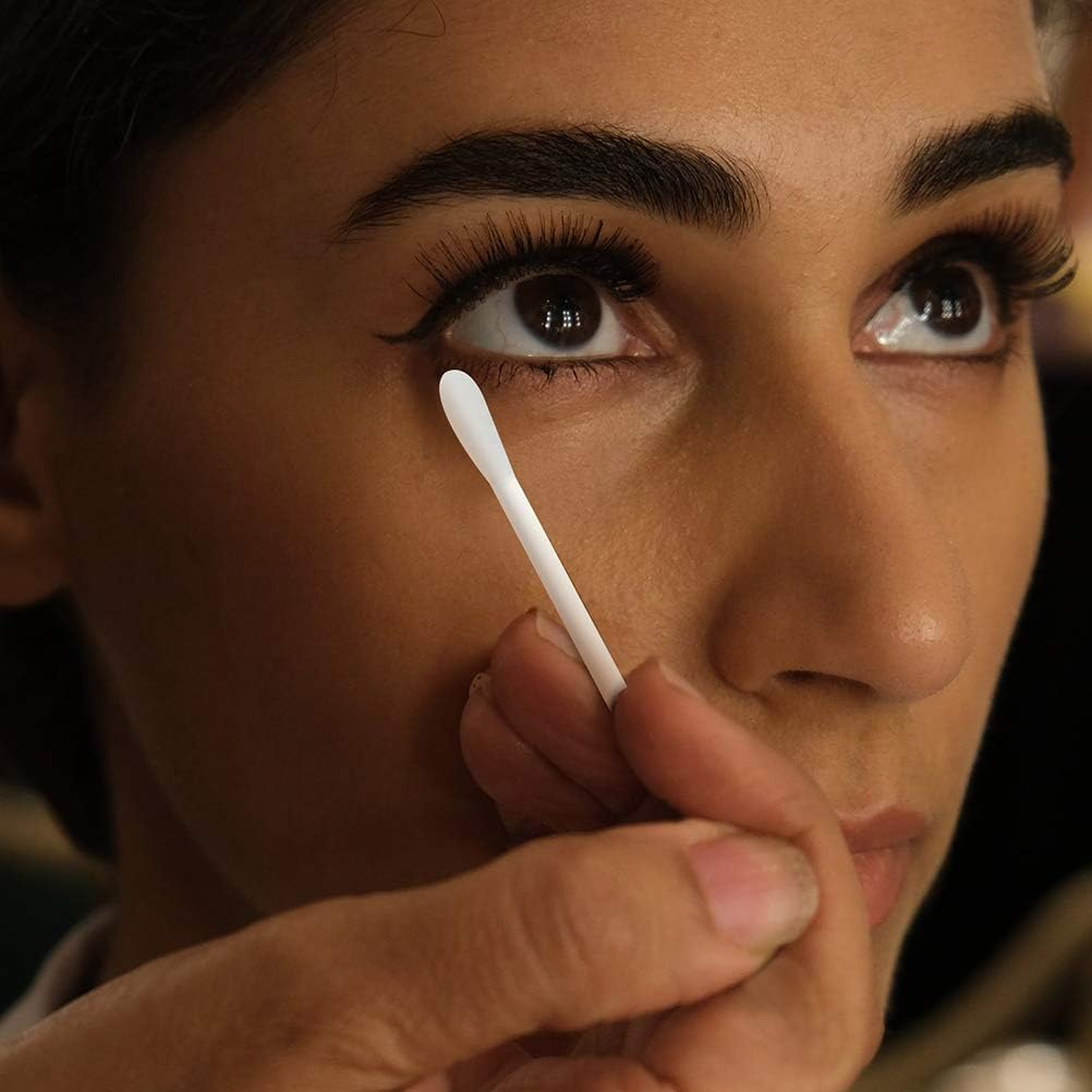 120PCS Lips Oil Swabs Stick,Disposable Applicators,Vitamin E Cotton Swabs E Lips Oil Cotton Swabs for Lip Gum and Teeth image number 4