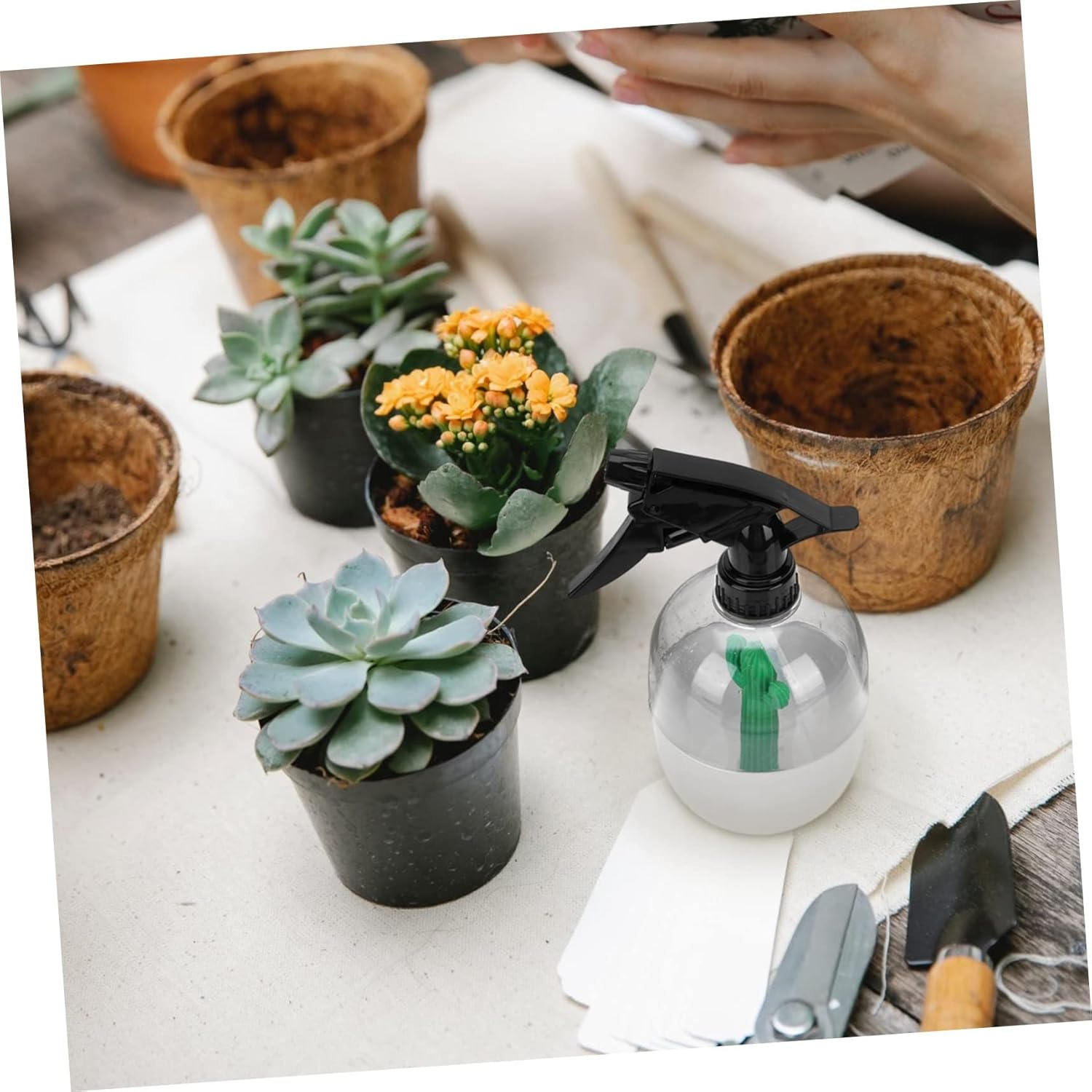 Watering Can Tool Indoor Plants Watering Sprayer Weed Sprayer Gardening Spray Bottle image number 3