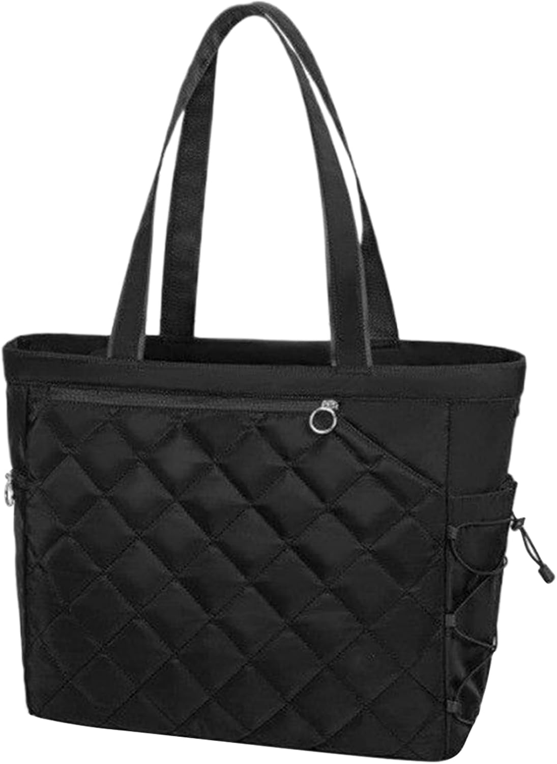 Tennis Tote Bag - 17.32 Inches Large Gym Bag for 2 Rackets, Sports Storage with Shoe Compartment and Wet Pocket, Travel Fitness for Daily Workout Weekend Training Outdoor Activities image number 5