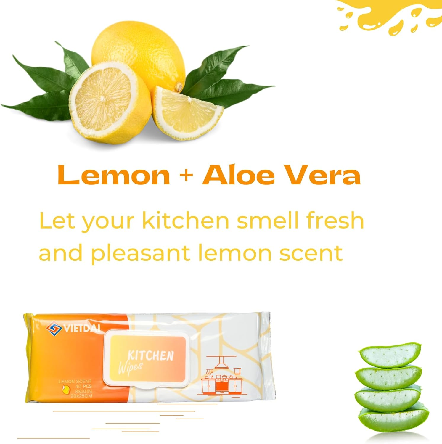 Cooktop Cleaner Wipes Extra Thick Surface Cleaning Microwave Wipes Easily Wipe Food and Oil Stains, Safe and Convenient Stove Top Cleaner, Great for Home and Kitchen Use - 160 Count image number 2