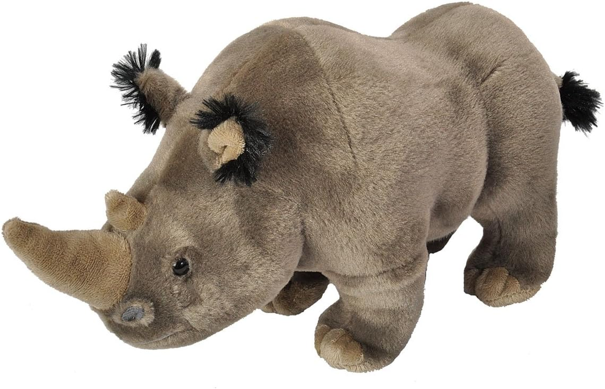 Wild Republic 18156 Cuddlekins Plush Rhino 12" image number 1