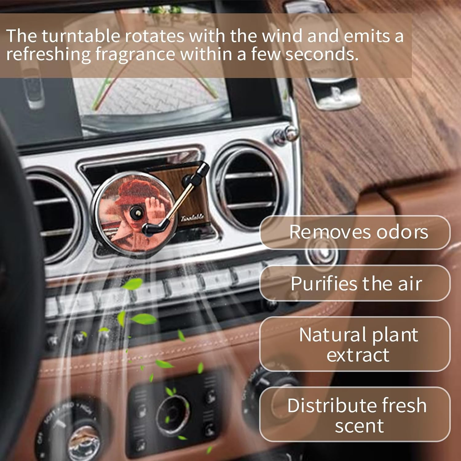 12 PCS Car Air Fresheners for Taylor'S Album, Car Air Fresheners with Record Play Vent Clip for Gift, Car Player Air Diffuser, Turntable Air Freshener Album Cover, Freshener Set for Car Accessories image number 2