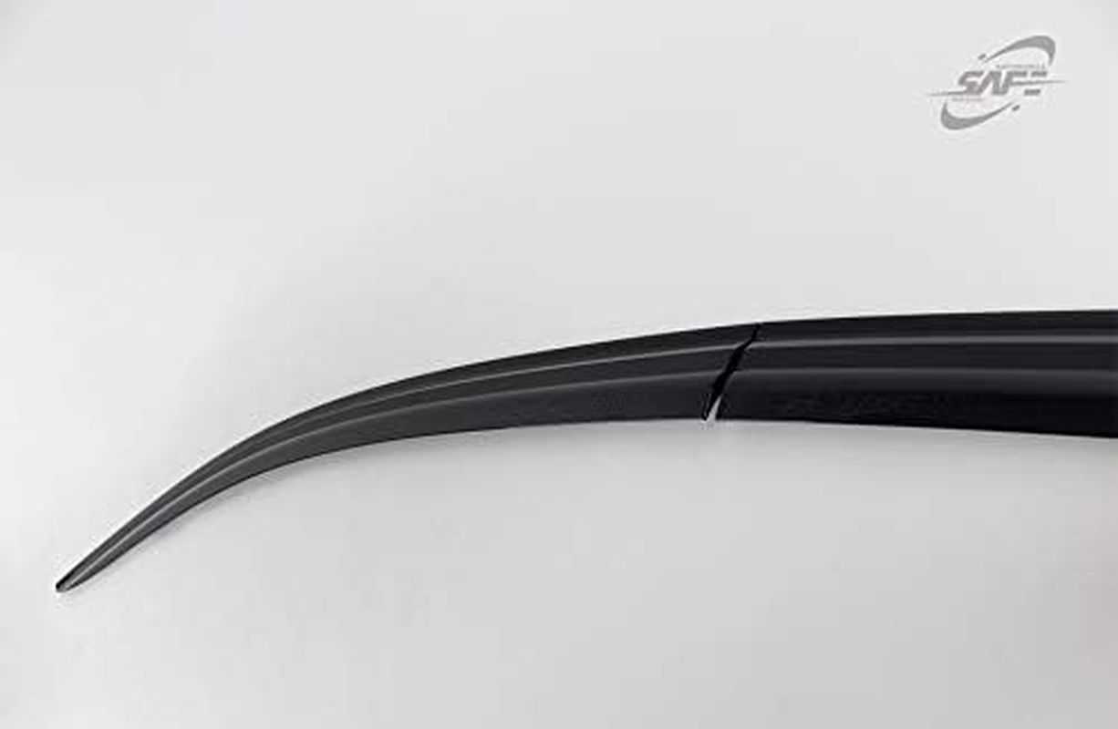 Safe Smoke Window Visor Sun Rain Vent Guard 4 Pcs Set Compatible with Sonata 2015-2018 Out Channel Visor image number 2