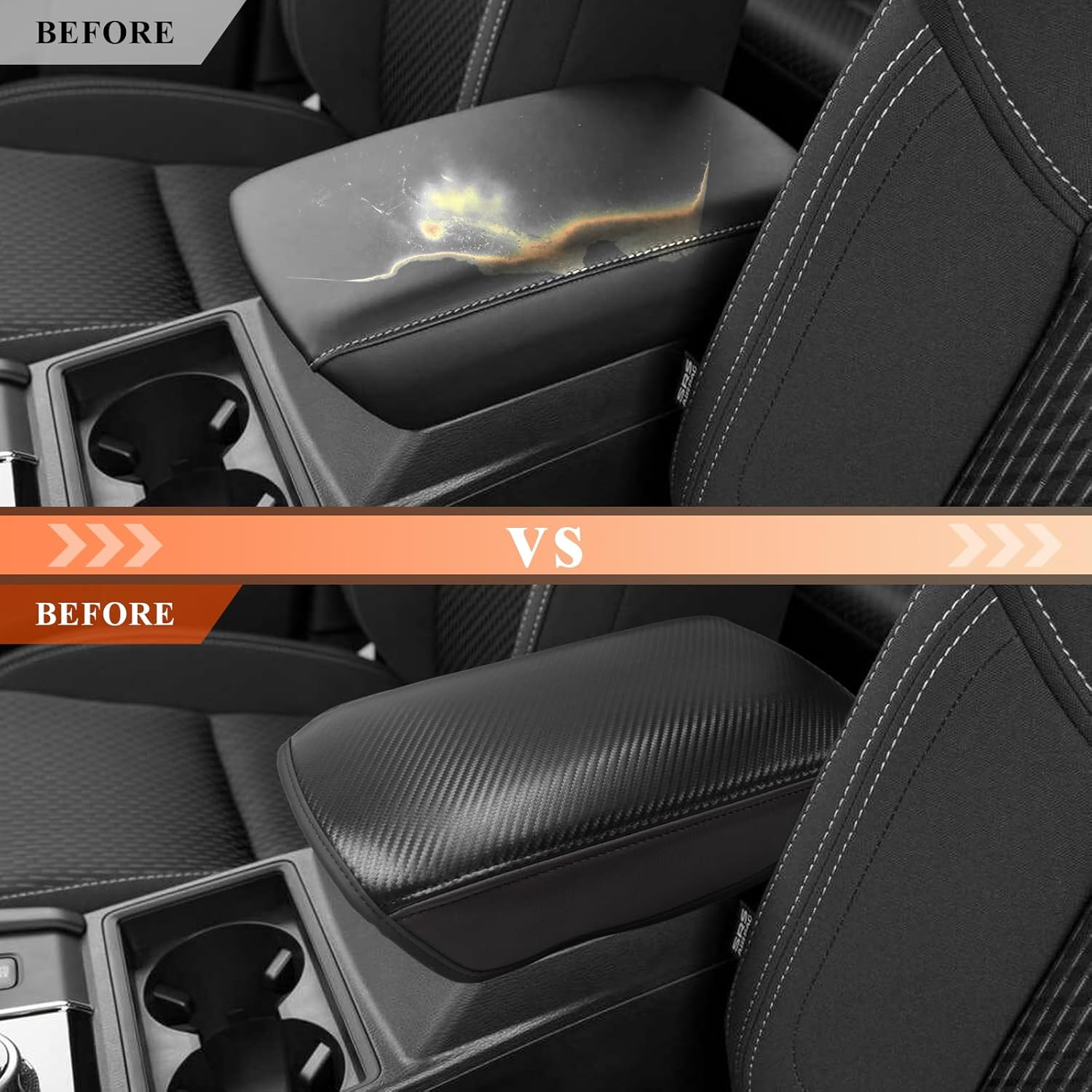 CDEFG for Mitsubishi Outlander Accessories 2025 2024 2023 2022 Center Console Car Armrest Cover (Se/Black Edition/Sel) Console Protector Pad Arm Rest Interior (Not for Outlander Sport) image number 2