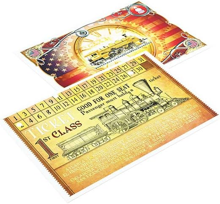 Asmodee Ticket to Ride Official Art Sleeves | All-In-One Pack of 152 Card Sleeves | Card Game Holder | Designed for Use with the Ticket to Ride Board Game | Made by Gamegenic, Various, (GGS15002ML) image number 2