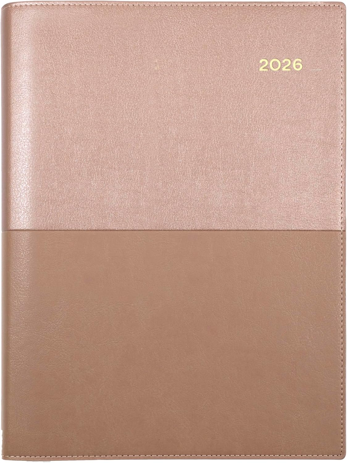 Collins - Vanessa 12 Month 2026 Diary/Planner, Week to View, A4 PU - Rose Gold image number 2