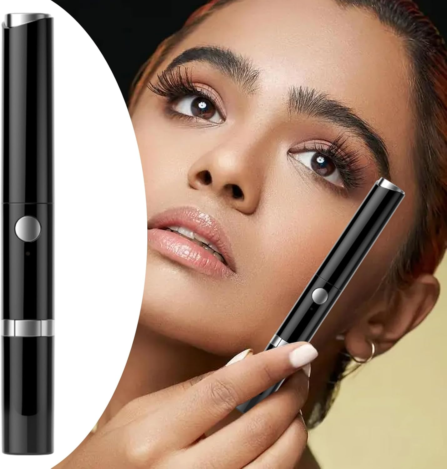 Heated Lash Curler - Rechargeable Electric Eyelash Curler,Usb Rechargeable Long Lasting Portable Tool for Women Beauty Friends Home Travel image number 5