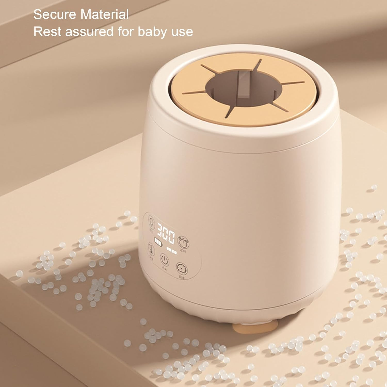 Baby Bottle Shaker, Infant Bottle Mixer, with Keep Warm Function, USB Charging Baby Milk Bottle Shaker, for 50 to 75Mm Dia Bottle image number 2