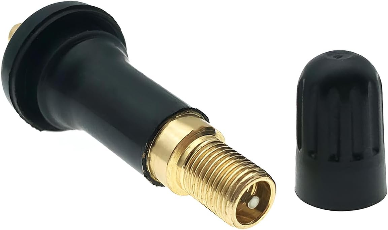 JNNJ Set of 4 TPMS Valve Stem, Tyre Pressure Monitoring System, Snap-In Valve, Tyre Pressure Monitoring System, Tyre Valve (90&deg; Right Angle Trimming) image number 4