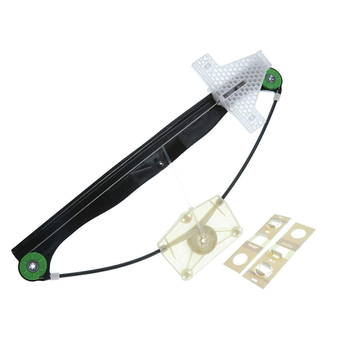 YHTAUTO Rear Driver Side Power Window Regulator without Motor for Audi A3 2005-2014, A3 Quattro 2006-2015, Hatchback image number 4