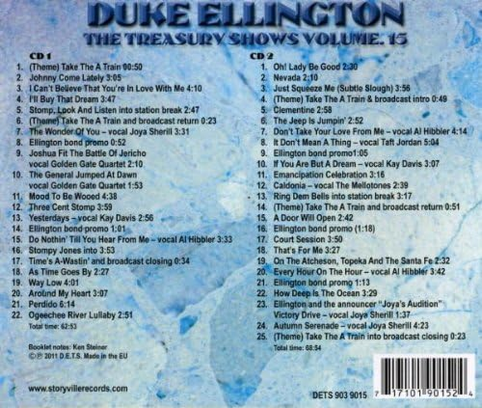 The Treasury Shows Volume 15