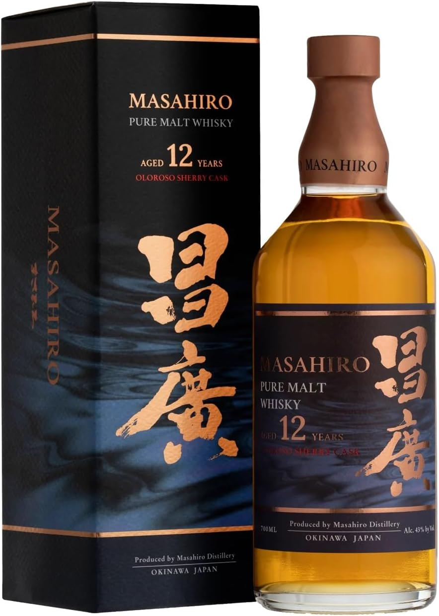 Masahiro Pure Malt 12 Year Old Sherry Whiskey 700Ml