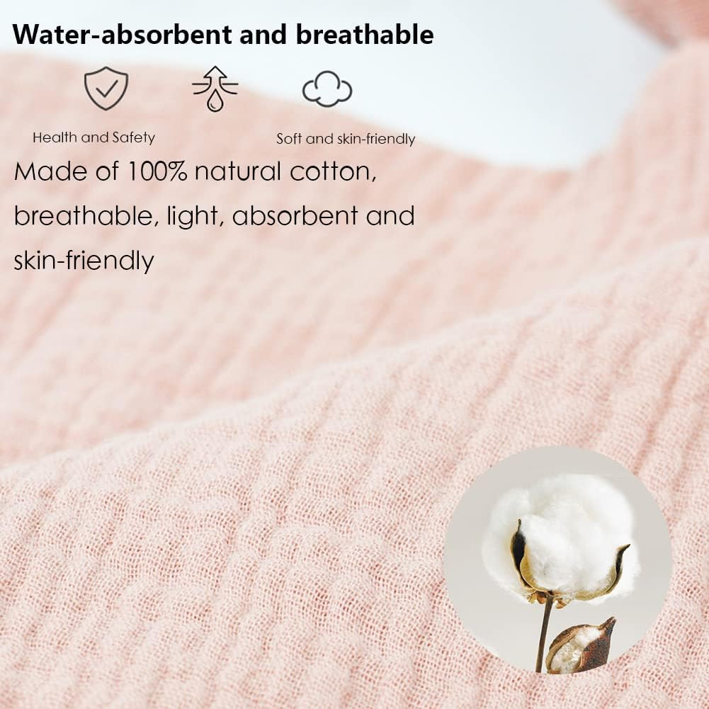 Organic Cotton Muslin Lovey Blanket, Kara Security Blanket Soft & Breathable Lovie Baby Gifts for Boys and Girls One Size image number 2