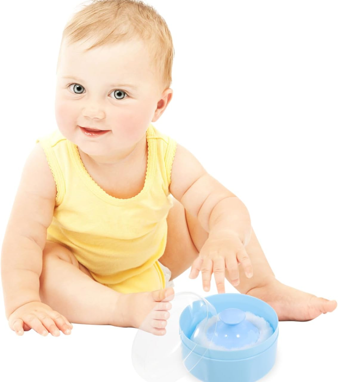 ULTECHNOVO Powder Puff for Baby and Women - 1 Set (Powder Puff + Box） image number 1