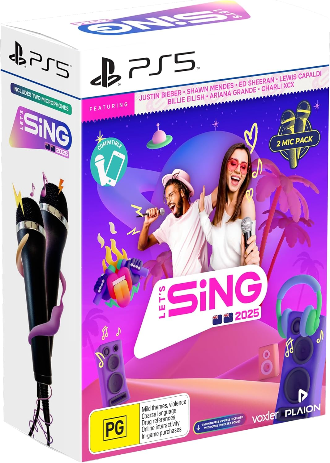 Let'S Sing 2025 - 2 Mic Bundle - Nintendo Switch image number 5