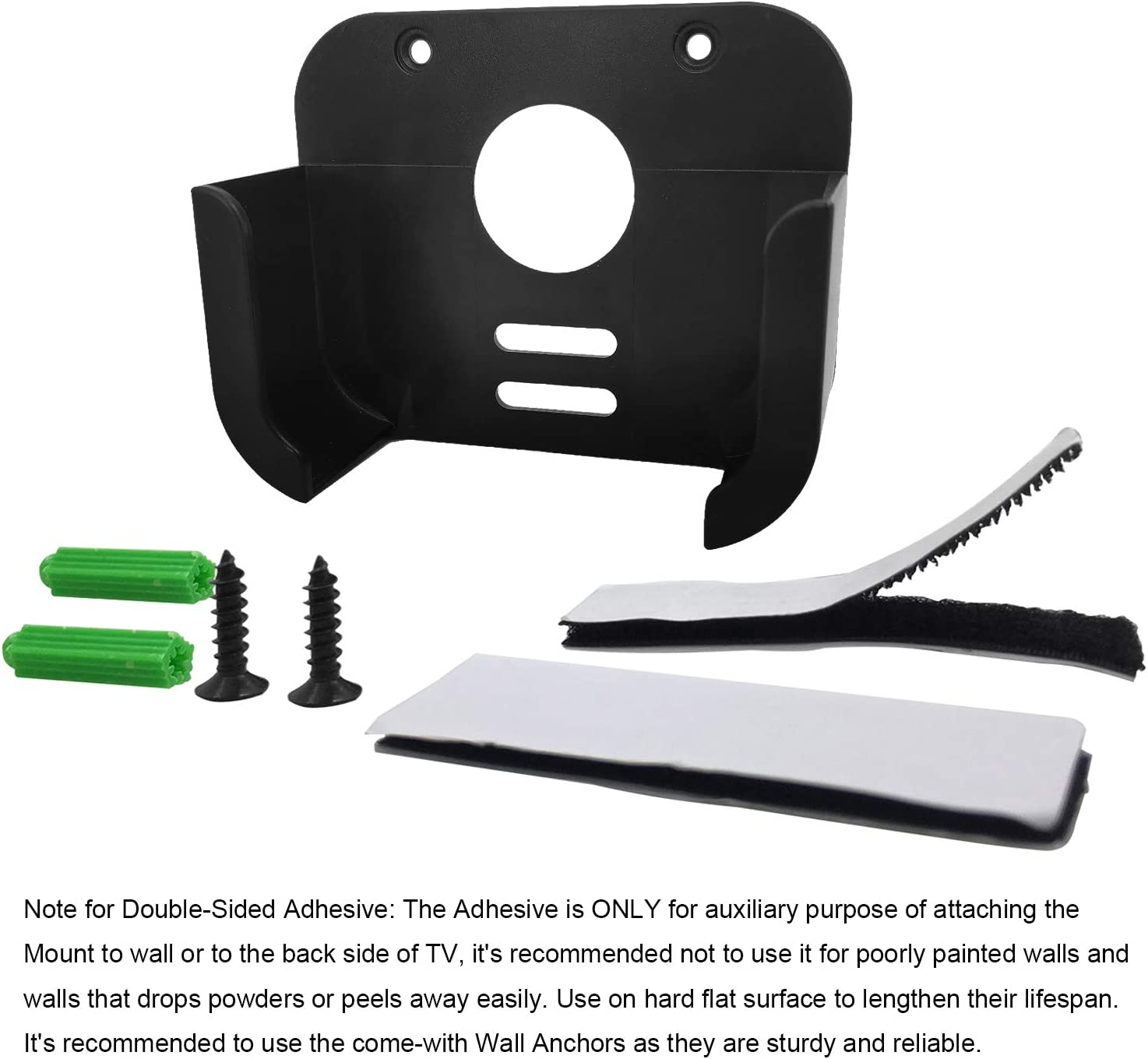 Sourceton Wall Mount Bracket Holder for Apple TV 4Th / 4K 5Th Gen, Bonus Protective Case for Apple TV 4K / 4Th Gen Siri Remote Controls image number 6