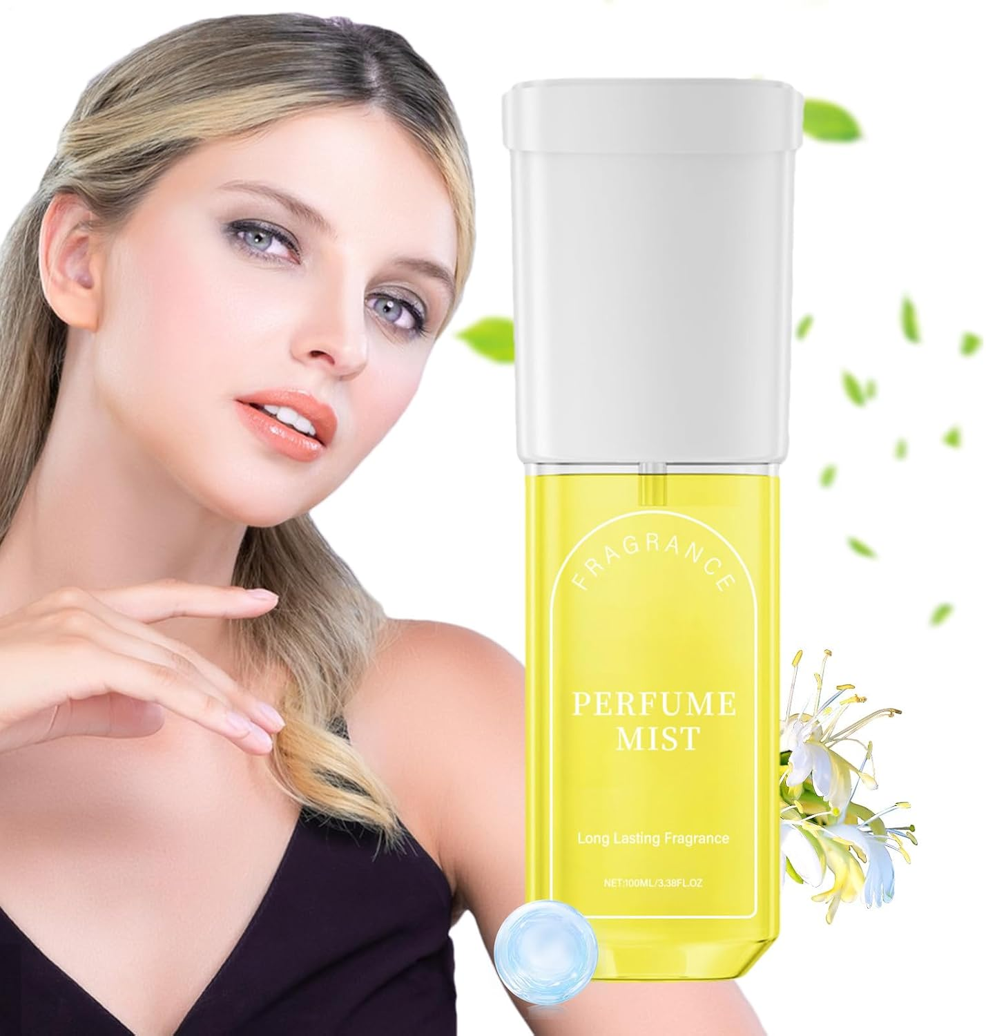 Ylang Ylang Perfume - Portable Body Perfume Elegant Perfume Skin Perfume Spray | Luxury Refreshing Fragrances Feminine Fragrance for Men and Women Fresh Fragrance