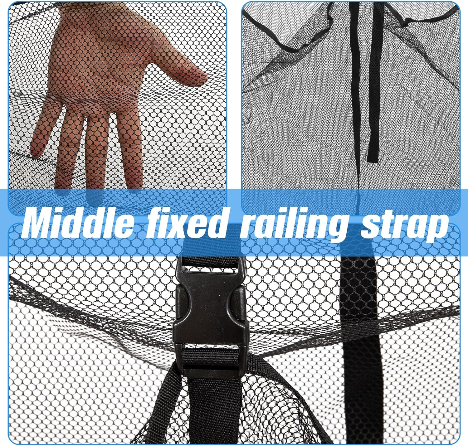 Pool Floats Storage Bag,Pool Float Toy Storage Mesh Bag,Water Tech Pool Pouch,Adjustable Swimming Pool Hanging Mesh Organizer Net Bag for Floats,Balls,Water Inflatable Toys image number 6