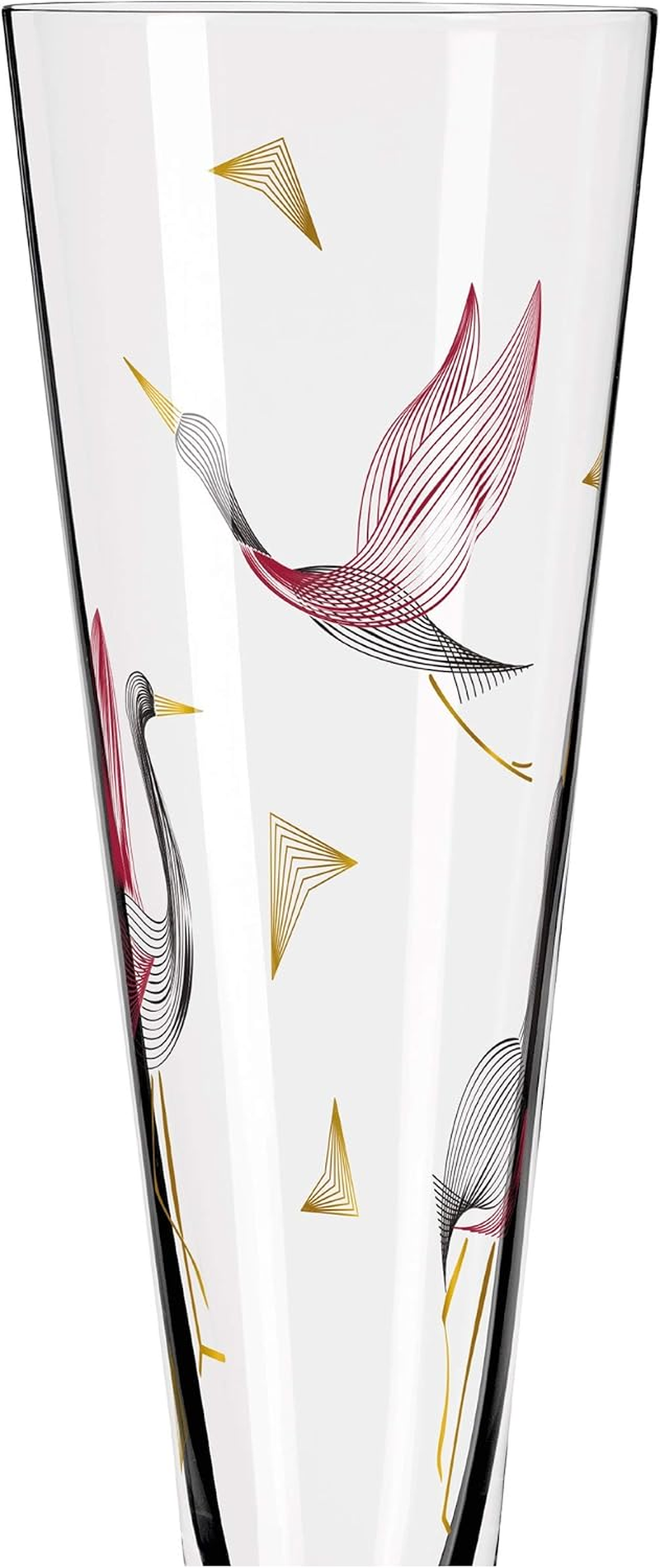 RITZENHOFF 1071015 Goldnacht #15 Champagne Glass, 205 Ml, Multi-Coloured image number 6