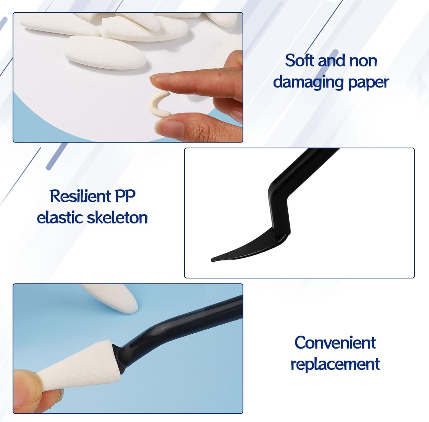 4PCS Pencil Blender Set Blending Stump the Ultimate Tool for Artistic Precision and Detail Blending Sticks for Art image number 4