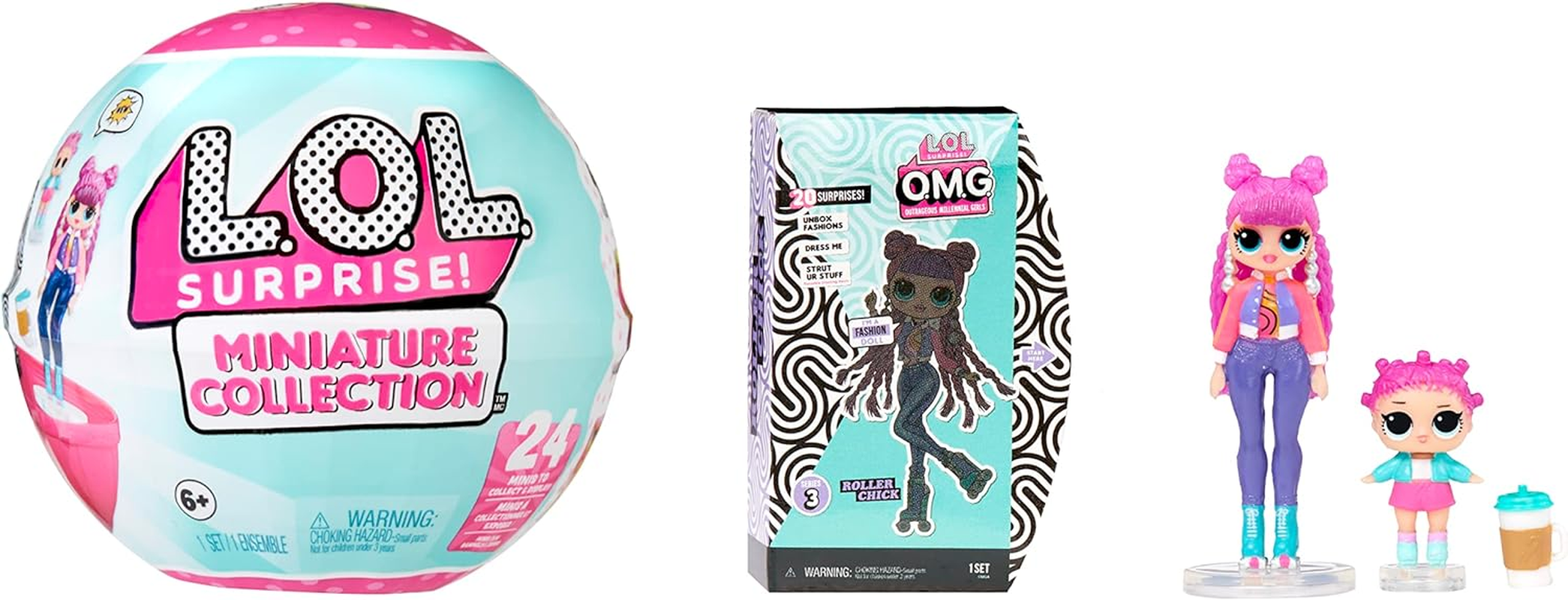 L.O.L. Surprise! Mga'S Miniverse Miniature Collection - with a Miniature Version of a LOL OMG Fashion Dolls and Sisters, Accessories and Mini Packaging - for Girls and Boys Ages 4+ image number 6