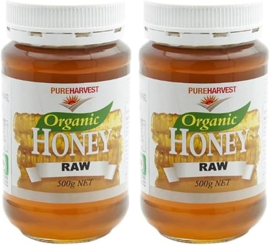 Pure Harvest Organic Raw Honey 500 G - 500 G (Pack Of 1) image number 2