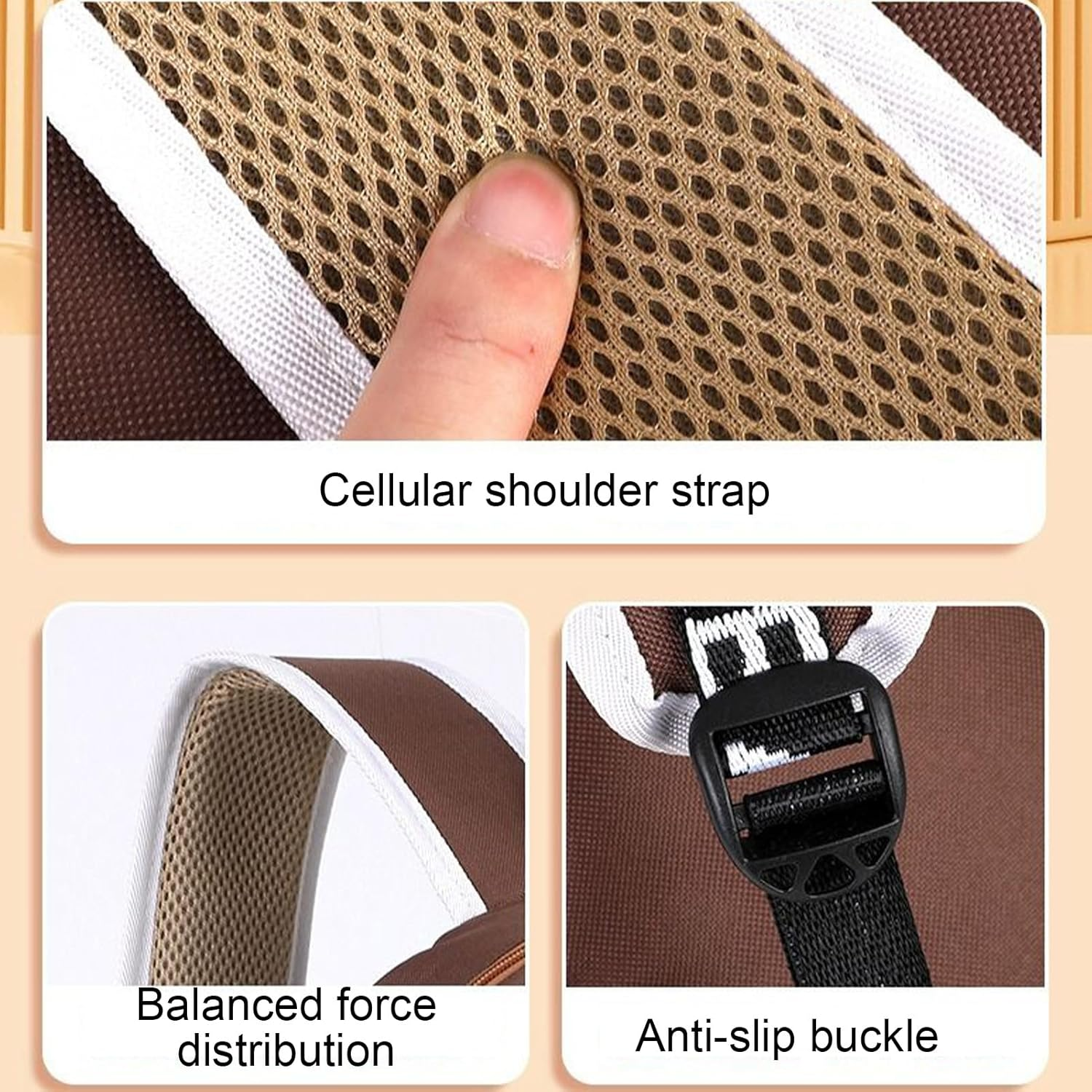 Gupcaqosjw Backpack for Girls,Cute Junior High School Capybara Bookbag - Stylish Children Bookbag with Messenger Bag and Pencil Case for Textbooks Water Cups Stationery Pen Tissue - B image number 7